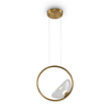Lampa wisząca Lunare Maytoni MOD327PL-L5BS3K brass
