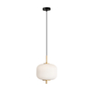 Lampa wisząca Italux Olmeto PND-28798A-1-GD-WH Złoty