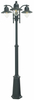 COMO 373 BLACK E27 LED 3X 9W TRIPLE