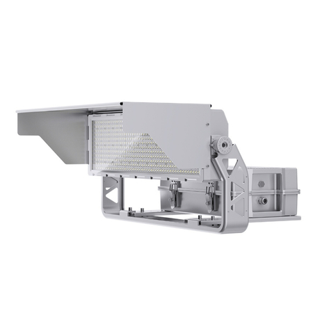 Wysokomasztowa lampa LED Greenie Mastray P50 500W 170lm/W do precyzyjnego oświetlenia dużych powierzchni 5000K