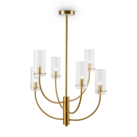 Lampa wisząca Maytoni Arco MOD223PL-06BS Brass
