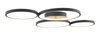 Plafon Maxlight C0200 czarny/chrom