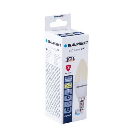 Zestaw 5 sztuk - Blaupunkt Żarówki LED E14 6,8W barwa ciepła