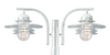 OSLO 2014 HOT-DIP GALVANIZING E27 LED 2 X 9W
