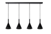 Lampa wisząca Lucide GIPSY 35410/04/30 czarny