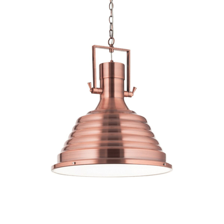 Lampa wisząca Ideal Lux 134871 Fisherman SP1 D48 Rame