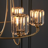 Lampa wisząca Endon Lighting Berenice 107802 mosiądz