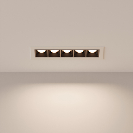 Light Prestige Oprawa podtynkowa Solar 5 biała LED 3000K LP-0406/5RS WH