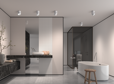 Lampa sufitowa łazienkowa MARTINA biały mat GU10 Ø94mm IP44