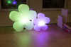 Kwiat LED Lampa solarna zewnętrzna ogrodowa przenośna 2900K Biała ciepła Ø40cm 32408S zielony