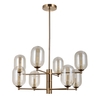 Lampa wisząca Italux Perano PND-4215-8-HBR Brąz antyczny