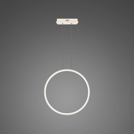 Lampa wisząca Ledowe Okręgi No.1 X 40cm 4k biała Dali