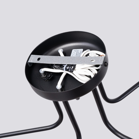Sollux Lighting Żyrandol ASTRAL 5 czarny SL.1663
