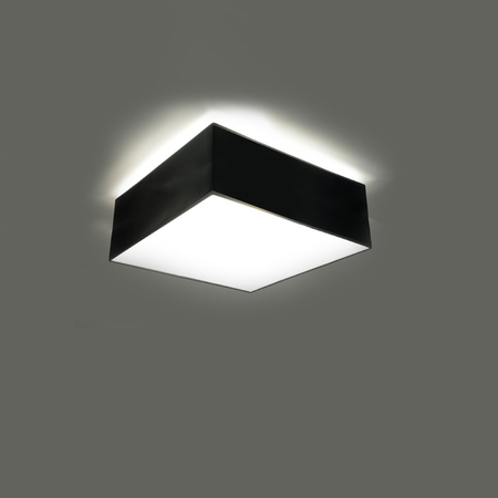 Sollux Lighting Plafon HORUS 25 czarny SL.0142