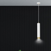 Lampa wisząca KIBO 1 WH/GOLD Emibig 642/1 biały/złoty