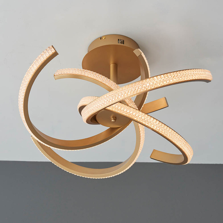 Lampa sufitowa Endon Lighting Lorenzo 97617 złoty