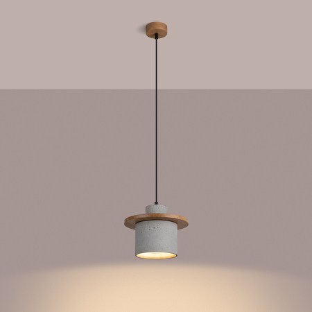 Sollux Lighting Lampa wisząca MAB beton SL.1363
