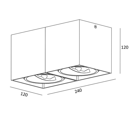Spot Zuma Line 89949-G9 WH BOX SL2