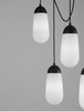 Lampa wisząca Luces Exclusivas BADEN - czarny mat LE43373