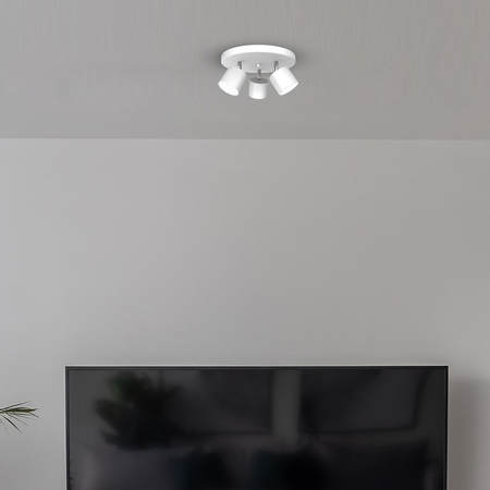 Milagro Lampa sufitowa Dixie 3xGX53 Biały MLP7597 BIAŁY