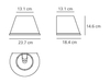 Kinkiet Artemide 1142020A Choose