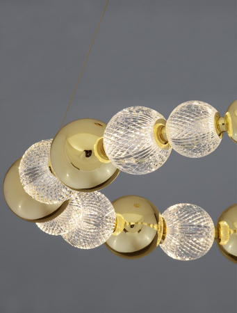 Lampa wisząca Luces Exclusivas PONCE złoty LE42703