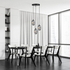 Lampa wisząca ASTRAL 3 Emibig 1266/3PREM czarny