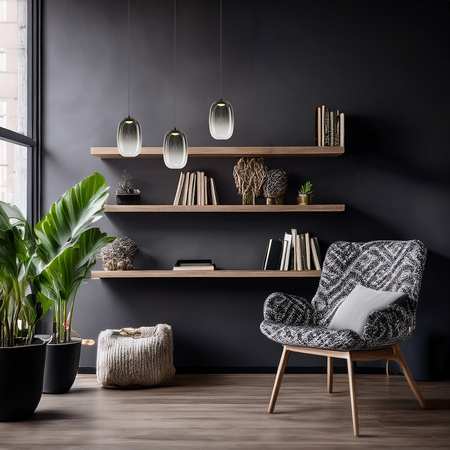 Milagro Lampa wisząca VASO 3 SMOKED 4W ML1403 CZARNY