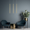 Lampa wisząca Lungo 3xG9 złota LP-894/3L GD
