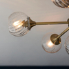Lampa sufitowa Endon Lighting Allegra 103171 mosiądz