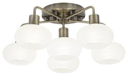 Lampa sufitowa Rabalux Sorina 3918 antyczny mosiądz