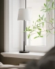 Lampa stołowa By Rydens Lumi H68,5 cm E27 czarny/biały