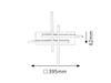 Lampa sufitowa Rabalux Meredith 2478 chrom