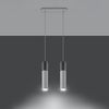 Sollux Lighting Lampa wisząca BORGIO 2 biały SL.0648