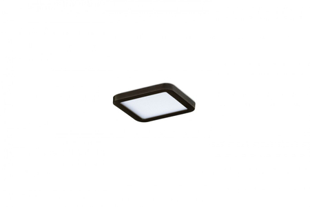 Oczko SLIM 9 SQUARE 4000K IP44 BLACK Azzardo AZ4375 black