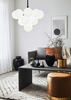Lampa wisząca Markslöjd MERLOT 107911 biały/czarny