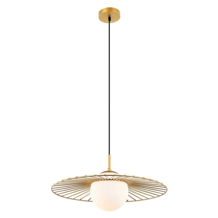 Lampa wisząca Italux Sally MDM-4003/1 GD Złoty