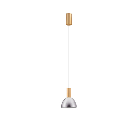 Lampa wisząca Luces Exclusivas SARDUNO LE45136 złoty i odcienie złota, szary i odcienie szarości