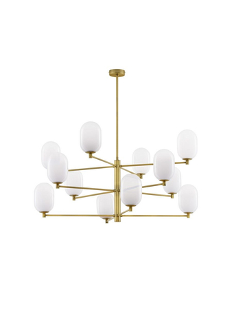 Lampa wisząca Luces Exclusivas BADESI - złoty LE43353