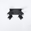 Sollux Lighting Plafon MERIDA 4 szary SL.0458