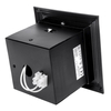 Milagro Lampa Podtynkowa Blocco 1x7W GU10 Led Czarny ML472 CZARNY
