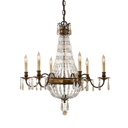 Żyrandol Elstead Lighting Bellini brąz FE-BELLINI6