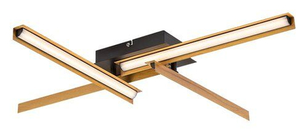 Lampa sufitowa Rabalux Remiel 71145 czarny matowy