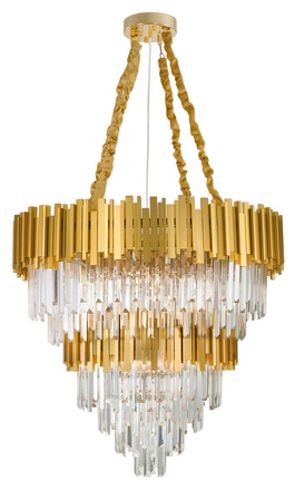 Lampa wisząca Luces Exclusivas CAMPANA LE42284 złoty