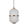 Lampa wisząca Italux Alani PND-34375-6-HBR Złoty