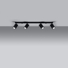 Sollux Lighting Plafon MERIDA 4L szary SL.0461
