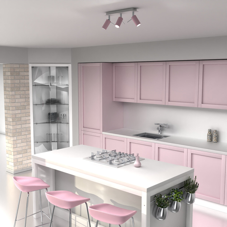 Milagro Lampa sufitowa Preston 3x mini GU10 Różowy/Biały MLP7628 RÓŻOWY / BIAŁY