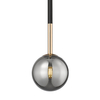 Lampa wisząca Zuma Line P0574-01F-SDFZ ARCTURUS LAMPA WISZĄCA CZARNO-ZŁOTA/BLACK-GOLD