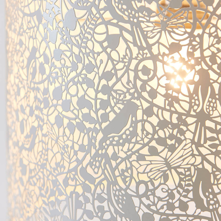 Lampa wisząca Endon Lighting Secret garden 61611 fioletowy