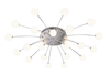 Lampa sufitowa Trio 641412107 srebrny